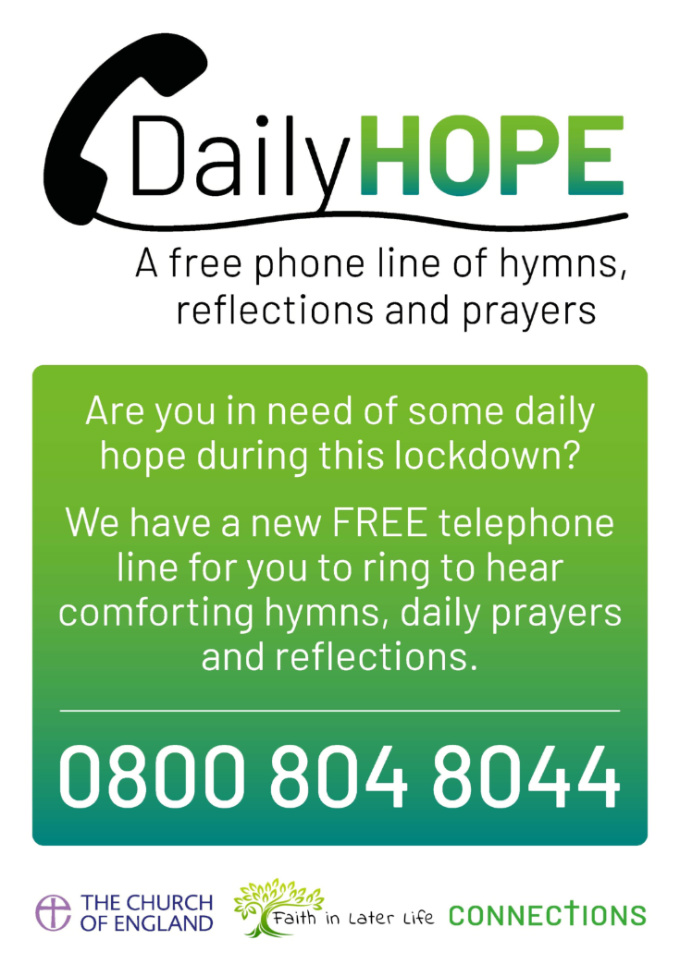 Daily HOPE - phone line